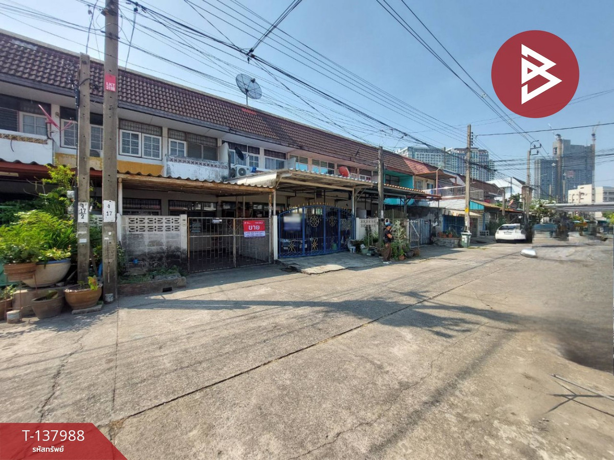 ขายทาวน์เฮ้าส์ หมู่บ้านเข็มเพชร บางกะปิ (Baan Kempetch) กรุงเทพมหานคร