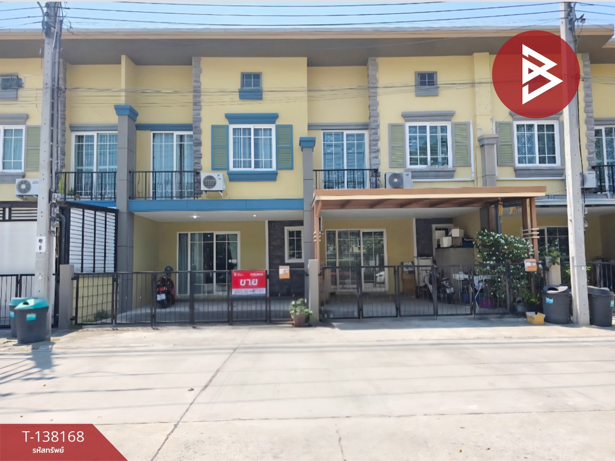 ขายทาวน์เฮ้าส์ หมู่บ้านโกลเด้นทาวน์ รัตนาธิเบศร์-สถานีรถไฟฟ้าไทรม้า (Golden Town Rattanathibet-Saima Station) นนทบุรี