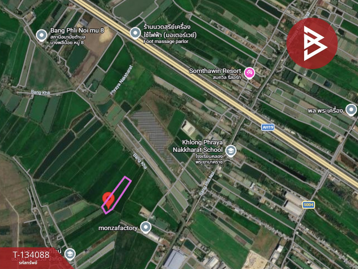 ขายที่ดิน เนื้อที่ 6 ไร่ 1 งาน บางบ่อ สมุทรปราการ