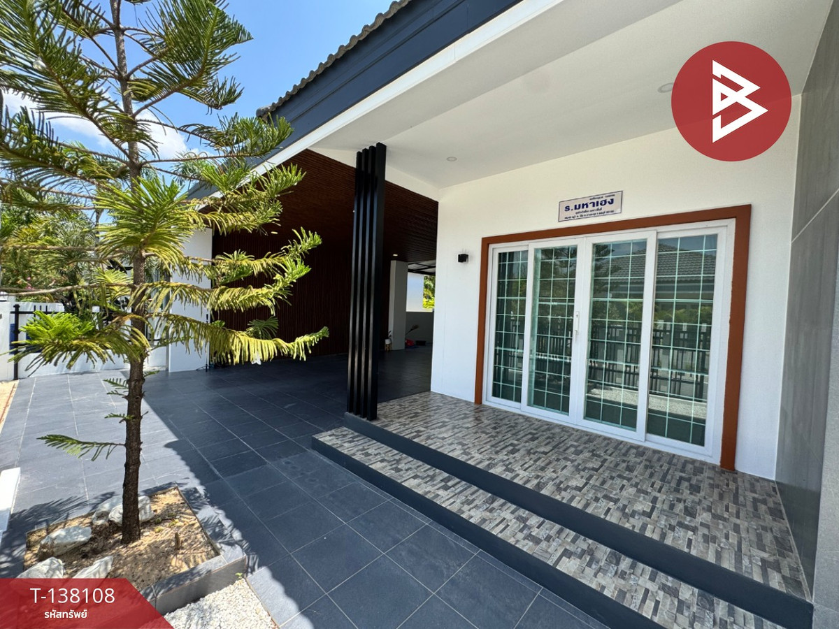 ขายบ้านเดี่ยวชั้นเดียว หมู่บ้านสบายโฮม 3 บางละมุง ชลบุรี ตกแต่งพร้อมเข้าอยู่