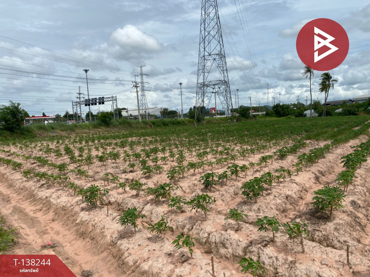 ให้เช่าที่ดิน เนื้อที่ 8 ไร่ 2 งาน 85.8 ตร.วา ศรีราชา ชลบุรี ทำเลดี ใกล้มอเตอร์เวย์