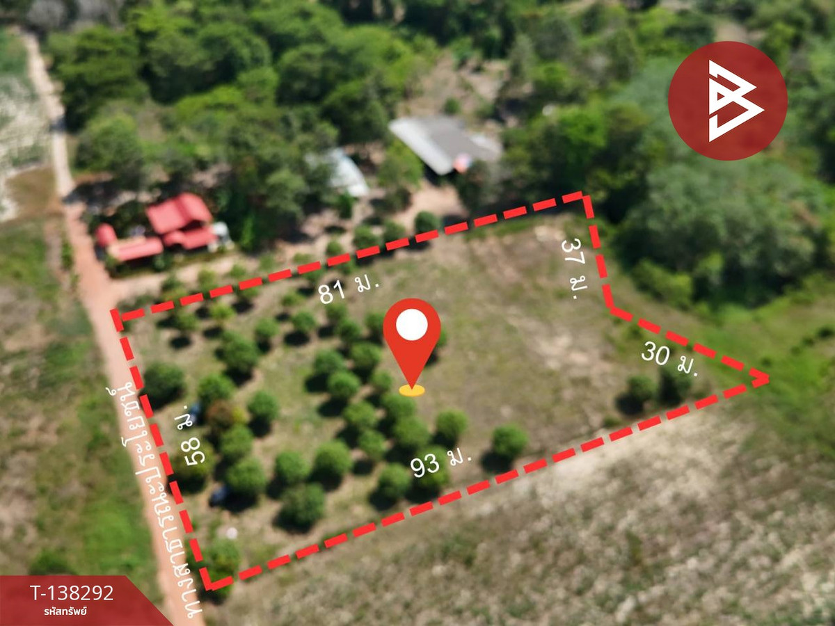 ขายที่ดิน เนื้อที่ 2 ไร่ 3 งาน 13 ตร.วา เพ ระยอง