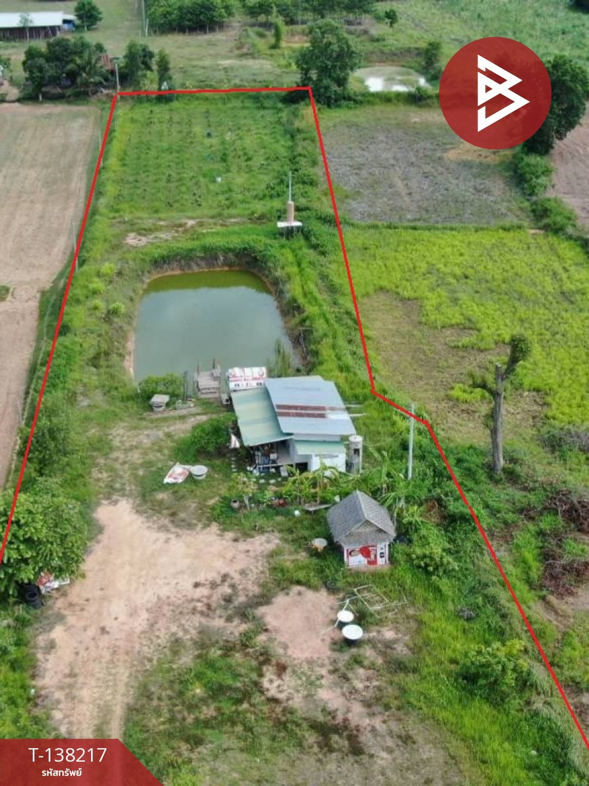 ขายบ้านเดี่ยวพร้อมที่ดิน เนื้อที่ 3 ไร่ 3 งาน 12 ตร.วา โนนศิลา ขอนแก่น