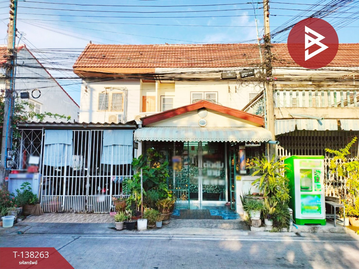 ขายทาวน์เฮ้าส์ 2 ชั้น หมู่บ้านเมืองใหม่วิลล่า ชลบุรี