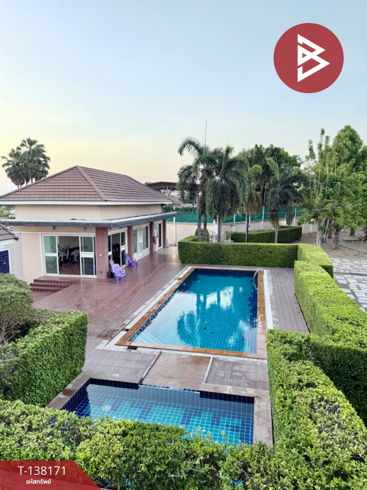 ขาย/เช่าบ้านเดี่ยว เนื้อที่ 1 งาน 11 ตร.วา เสม็ด ชลบุรี