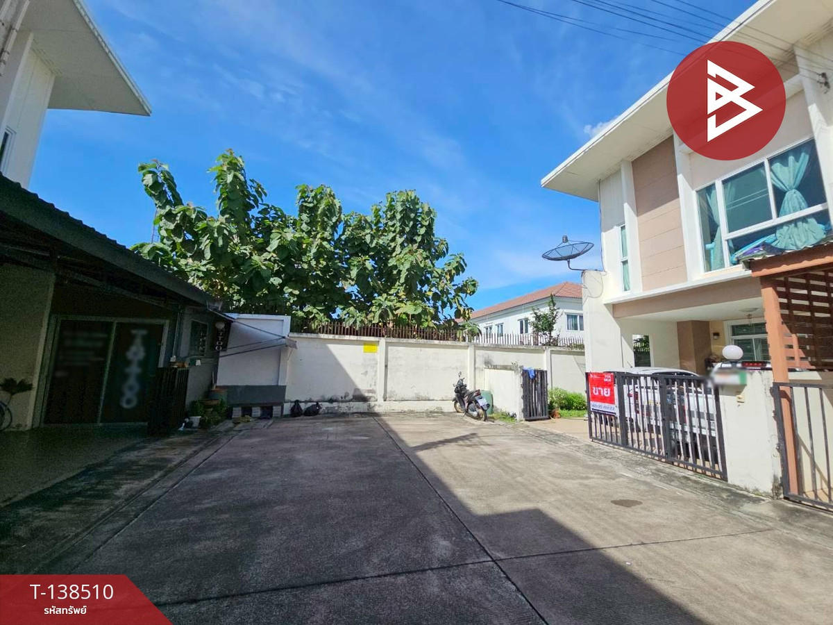 ขายทาวน์เฮ้าส์ หมู่บ้านบุษบา เขาดิน-สวนเสือ ศรีราชา ชลบุรี