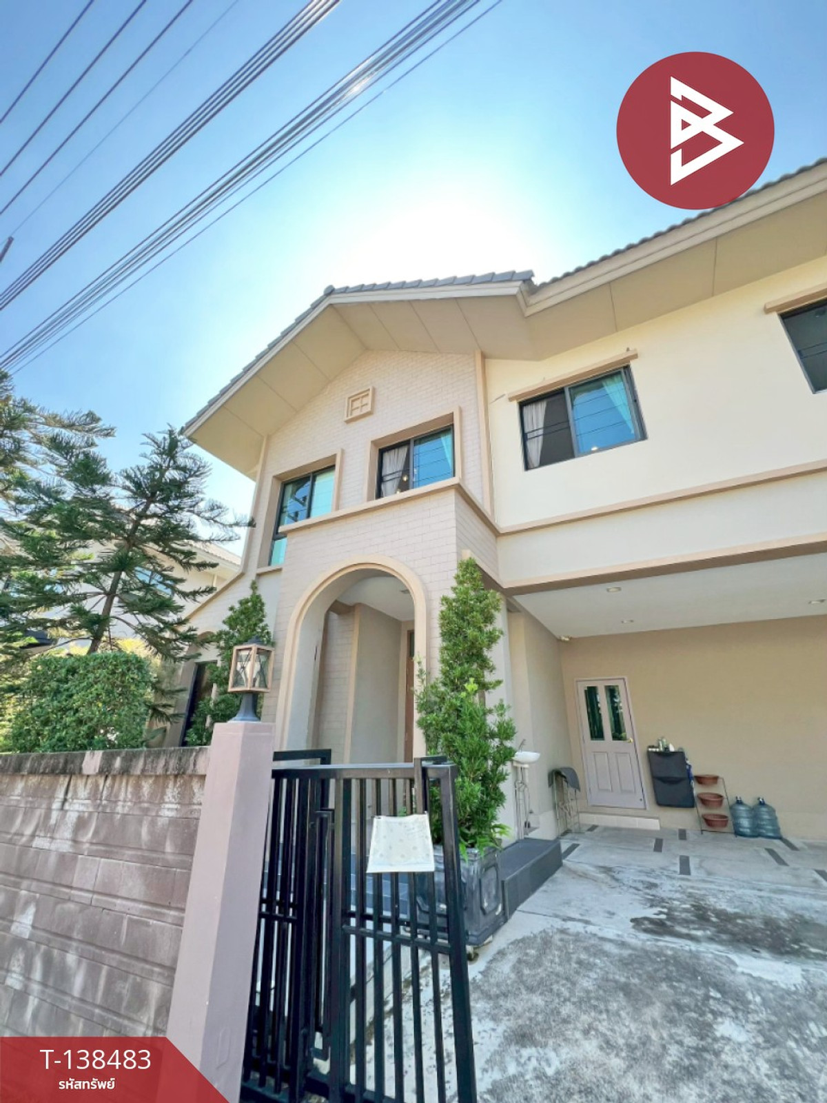 ขายบ้านแฝดหลังมุม หมู่บ้านลัดดารมย์ ติวานนท์ (Laddarom Tiwanon) ปทุมธานี