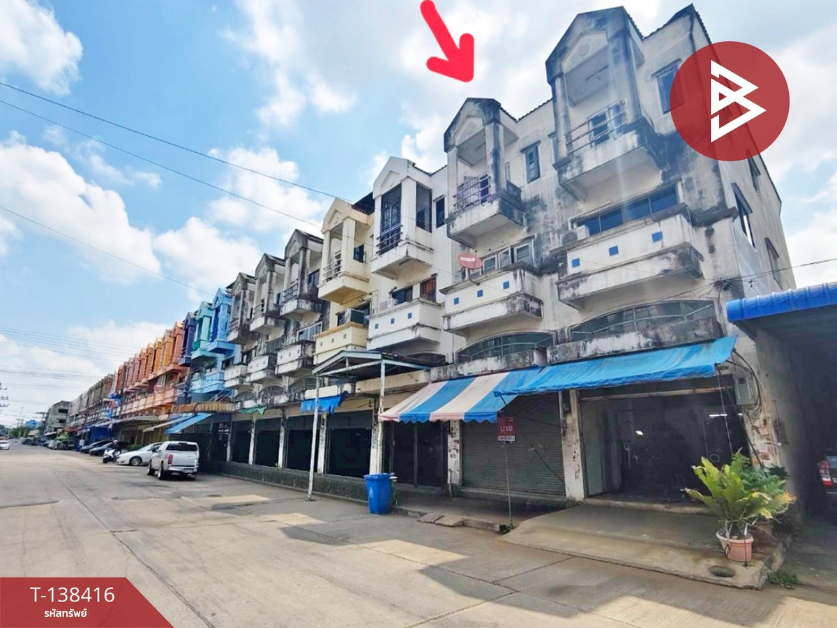 ขายอาคารพาณิชย์ 4 ชั้น หมู่บ้านนิศาชล อ้อมใหญ่ นครปฐม