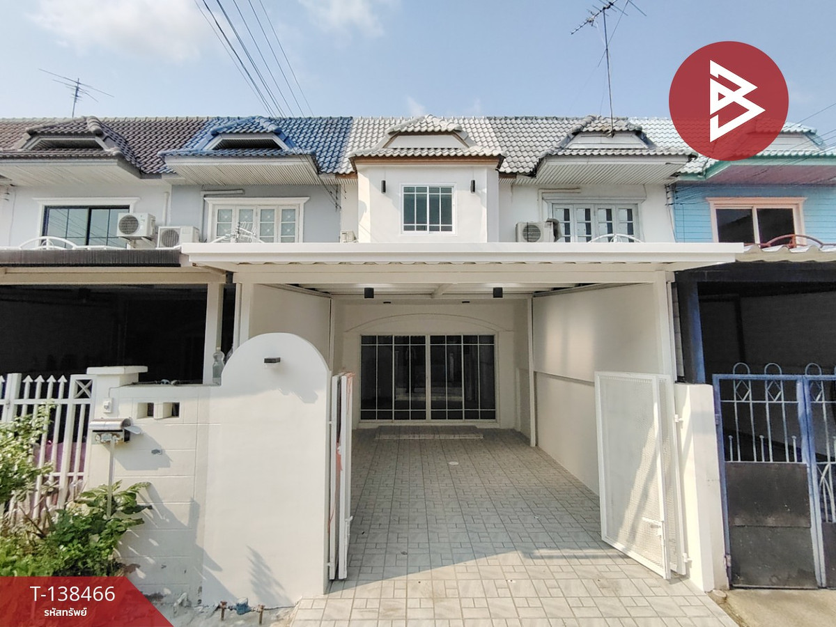 ขายทาวน์เฮ้าส์ หมู่บ้านมนวดี พาร์ค บางบัวทอง นนทบุรี พร้อมเข้าอยู่