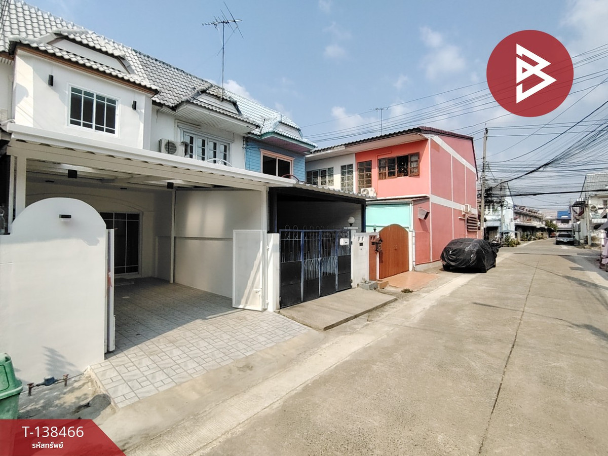 ขายทาวน์เฮ้าส์ หมู่บ้านมนวดี พาร์ค บางบัวทอง นนทบุรี พร้อมเข้าอยู่