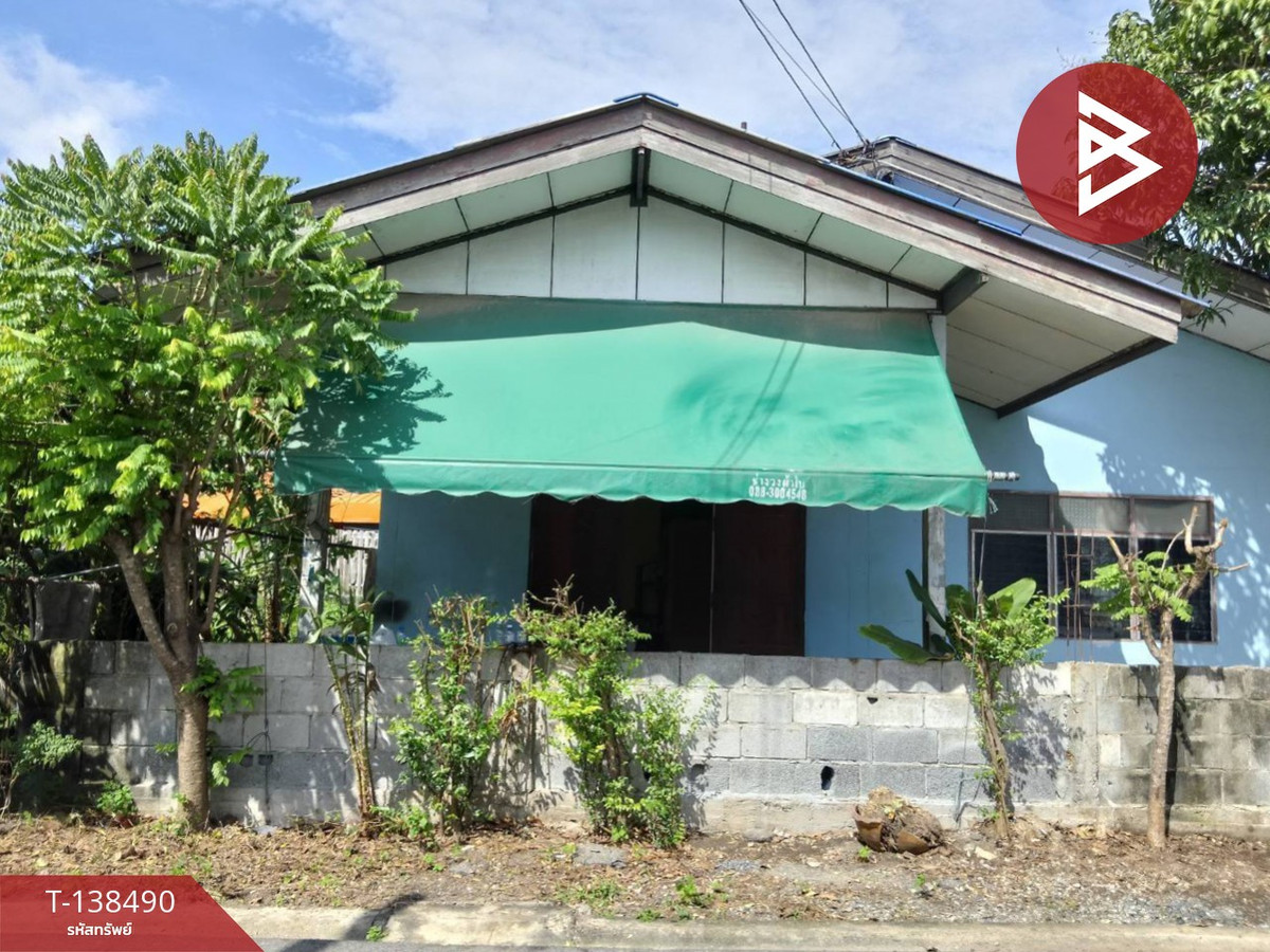 ขายบ้านแฝดชั้นเดียว เนื้อที่ 47 ตร.วา ต.บางพระ จ.ฉะเชิงเทรา แหล่งชุมชน