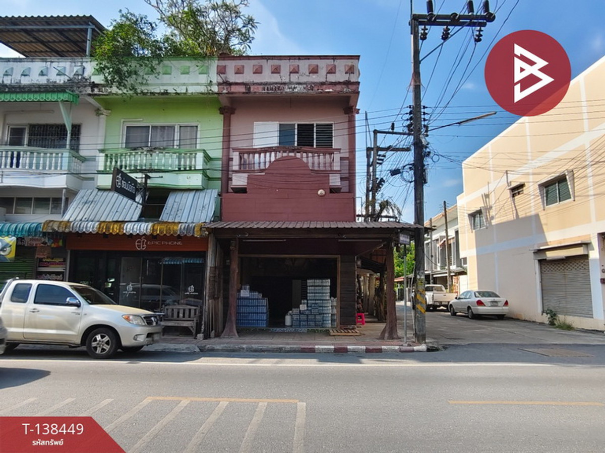 ขายอาคารพาณิชย์หลังมุม 2 ชั้น ต.โพธิ์เสด็จ นครศรีธรรมราช อยู่ใกล้โรงพยาบาลสัตว์สะพานยาว