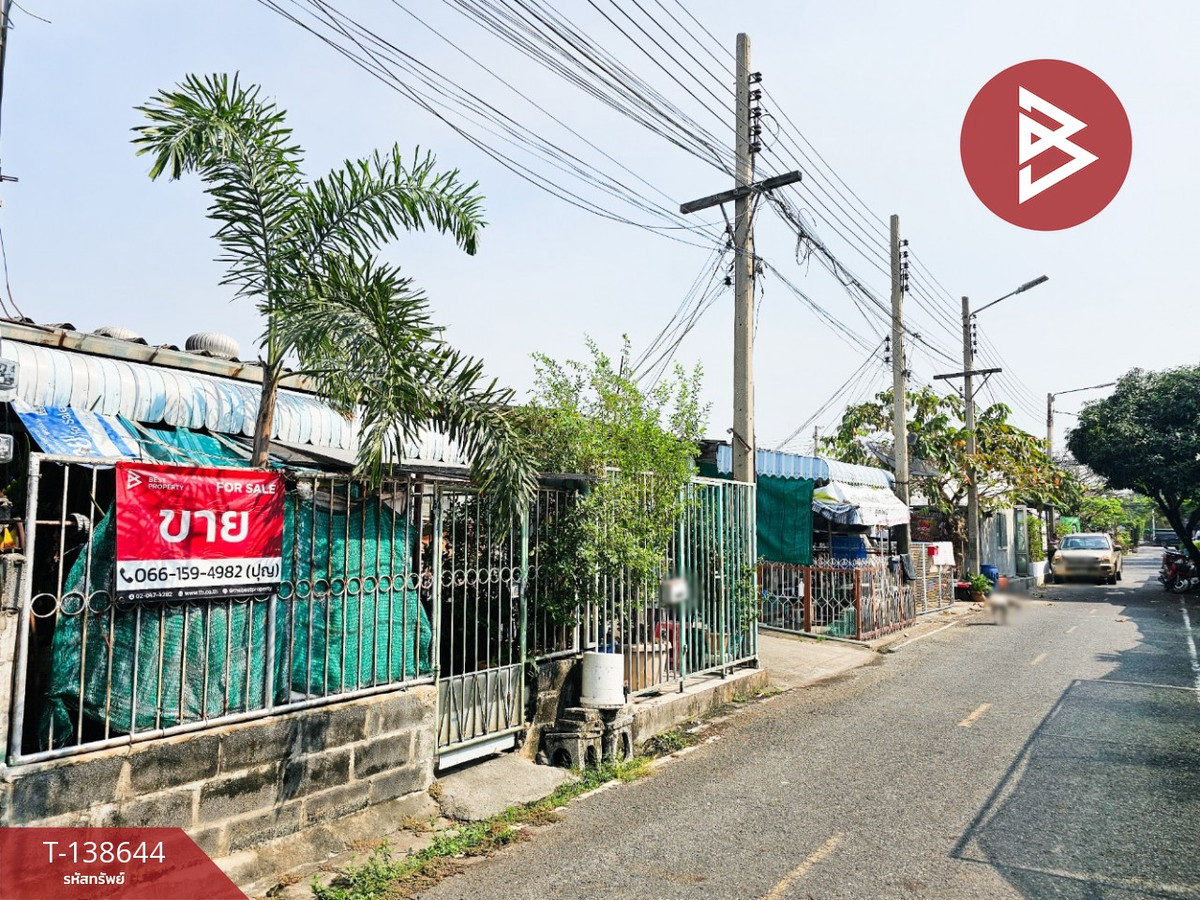 ขายทาวน์เฮ้าส์ชั้นเดียว หมู่บ้านการเคหะสมุทรปราการ เทศบาลบางปู 49 สมุทรปราการ