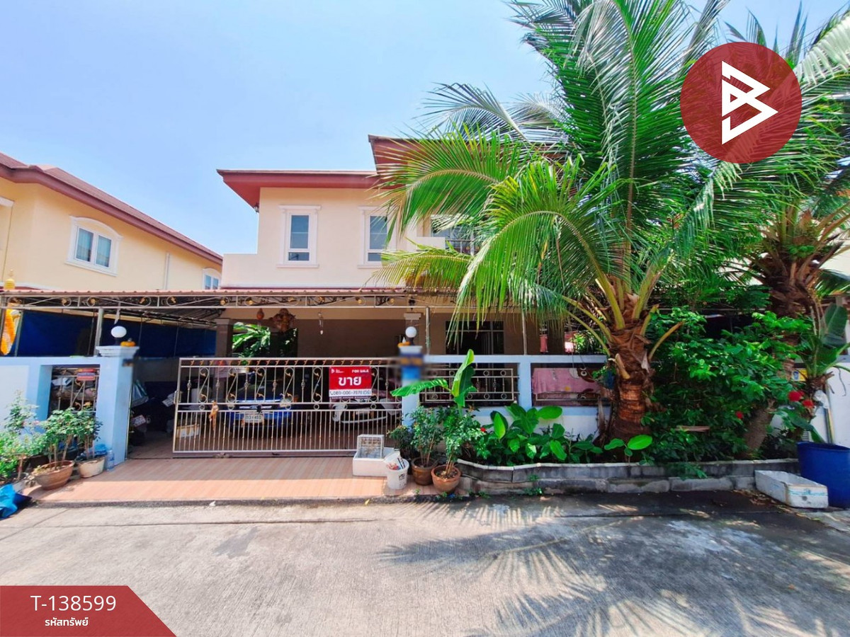 ขายบ้านเดี่ยว หมู่บ้านศิริทรัพย์2 บ้านเกาะ สมุทรสาคร