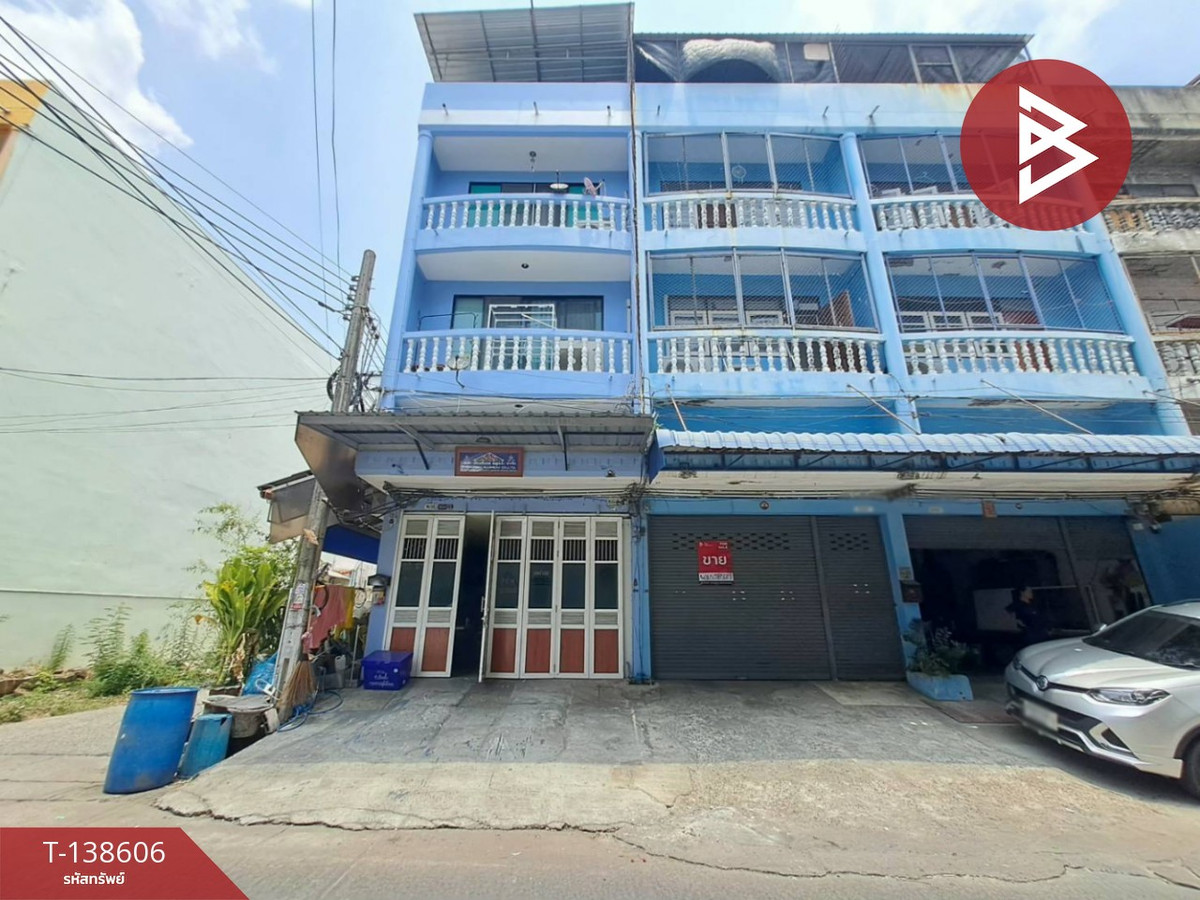 ขายอาคารพาณิชย์ 3 ชั้น ซอยสีหบุรานุกิจ 4 มีนบุรี กรุงเทพมหานคร