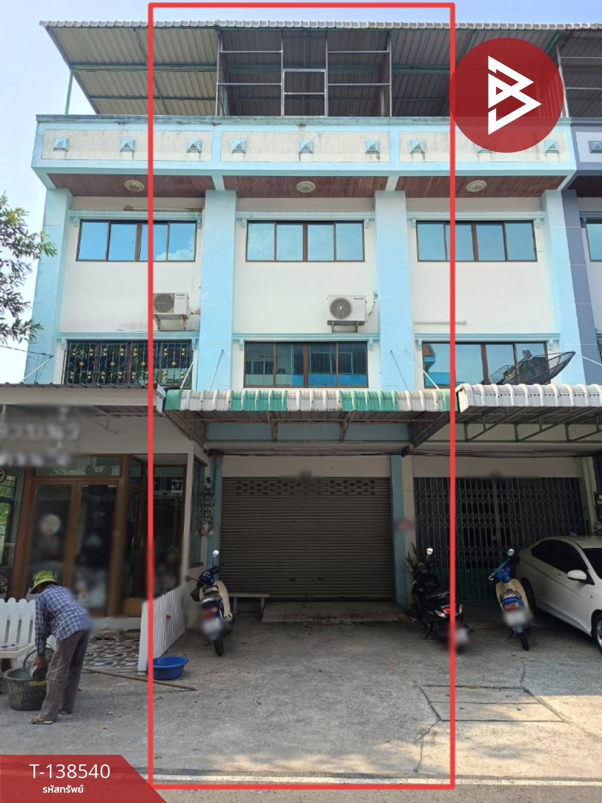 ขายอาคารพาณิชย์ ซ.ศรีกุญชร เนื้อที่ 30.1 ตร.วา พนัสนิคม ชลบุรี