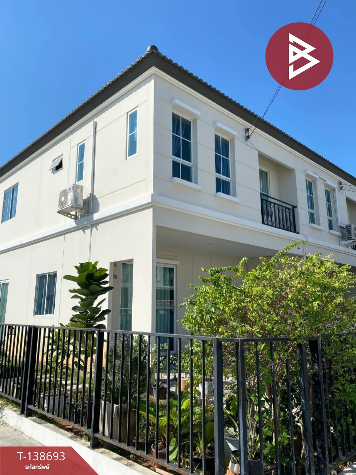 ขายทาวน์เฮ้าส์ หมู่บ้านพฤกษา หนองมน-ชลบุรี3 เหมือง ชลบุรี พร้อมอยู่