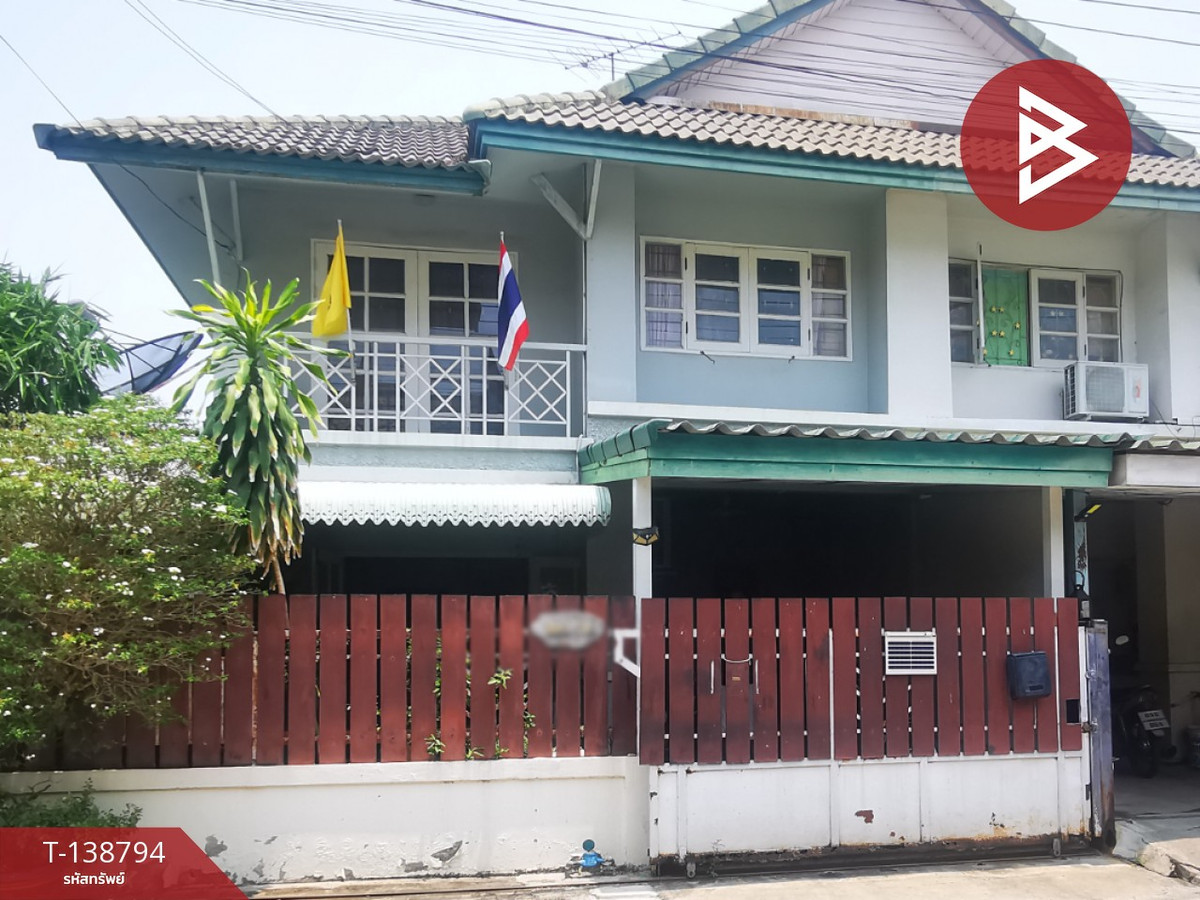 ขายทาวน์เฮ้าส์ หมู่บ้านพฤกษาริมคลอง3 บางบัวทอง นนทบุรี