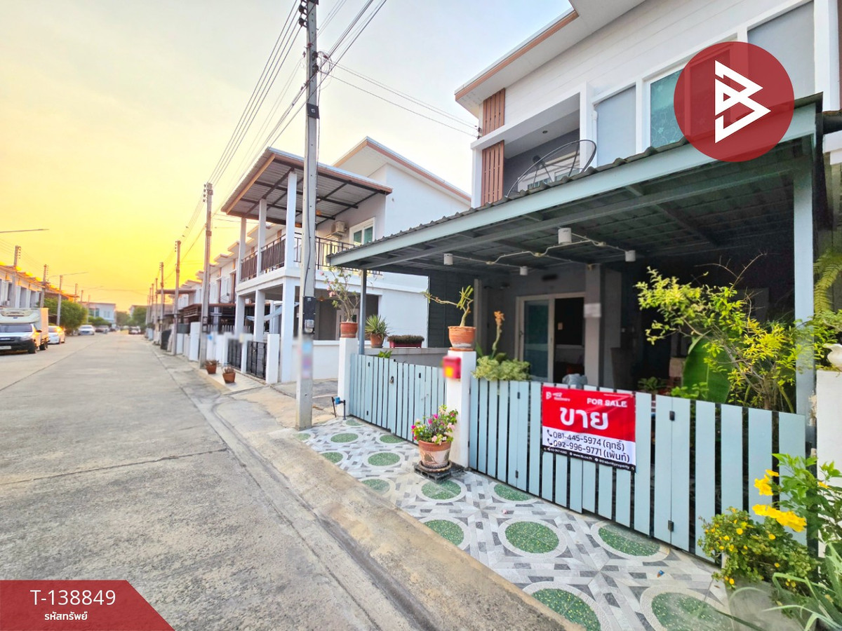 ขายทาวน์เฮ้าส์ หมู่บ้านมณฑาทิพย์5 หลังมุมบางแขม นครปฐม