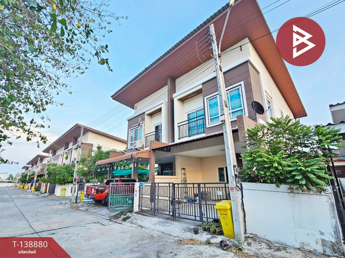 ขาย/เช่า ทาวน์เฮ้าส์ หมู่บ้านแสนมณี 9 บ้านเก่า พานทอง ชลบุรี