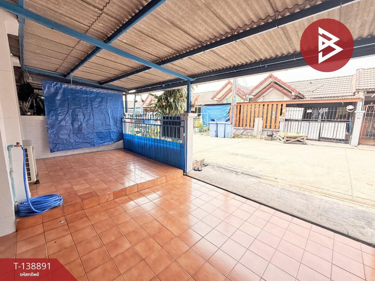 ขายทาวน์เฮ้าส์ชั้นเดียว เนื้อที่ 21 ตร.วา ศรีราชา ชลบุรี