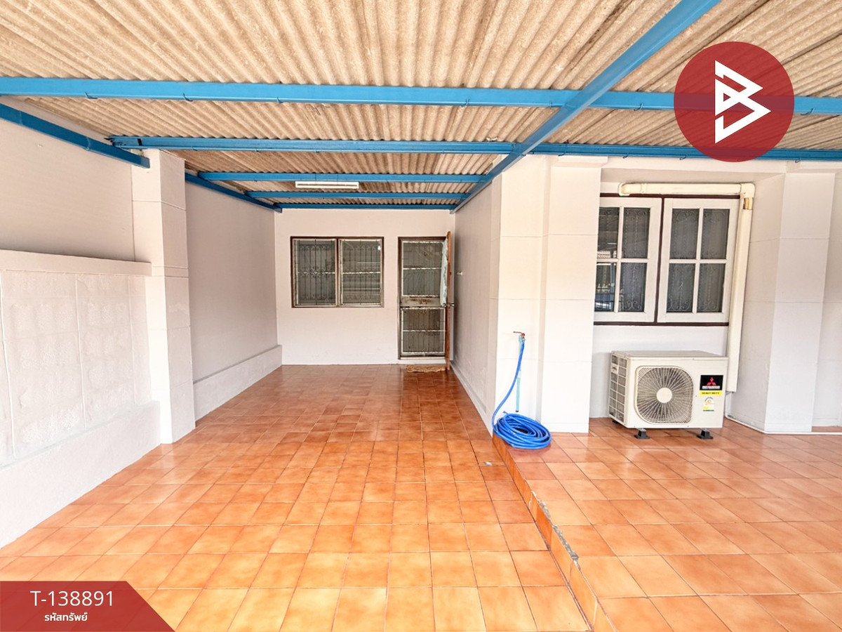 ขายทาวน์เฮ้าส์ชั้นเดียว เนื้อที่ 21 ตร.วา ศรีราชา ชลบุรี