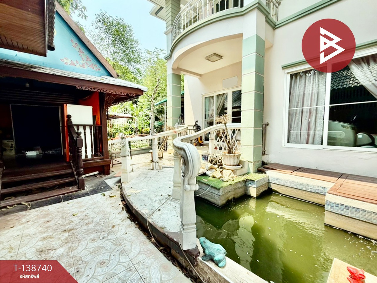 ขายบ้านเดี่ยว หมู่บ้านธนานนท์ แลนด์ ราชพฤกษ์-ชัยพฤกษ์ นนทบุรี