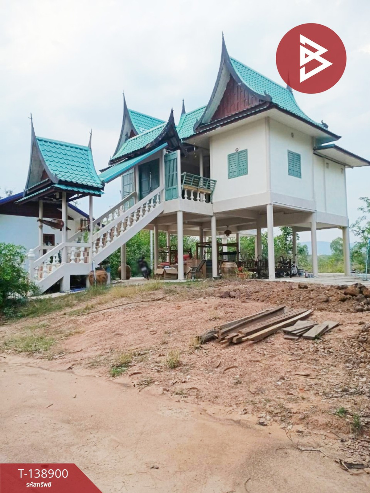 ขายบ้านเดี่ยวพร้อมที่ดิน เนื้อที่ 177 ตร.วา เมืองหนองบัวลำภู ทำเลดี