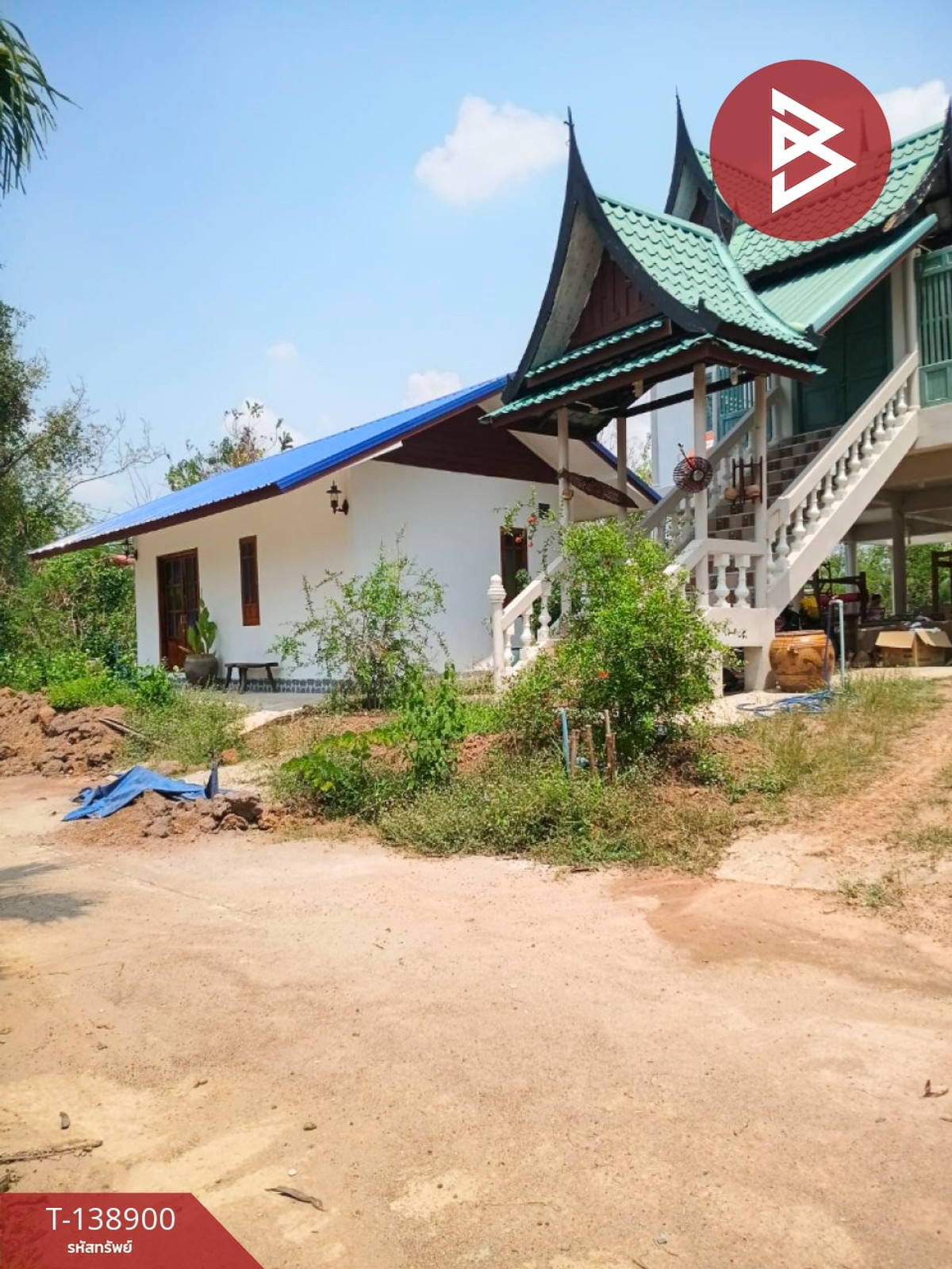 ขายบ้านเดี่ยวพร้อมที่ดิน เนื้อที่ 177 ตร.วา เมืองหนองบัวลำภู ทำเลดี