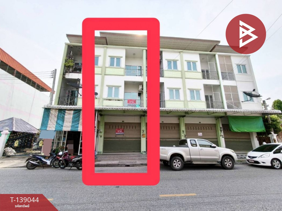 ขายอาคารพาณิชย์ 3 ชั้น เนื้อที่ 17.8 ตร.วา ถ.เทศบาลพัฒนา พนัสนิคม ชลบุรี