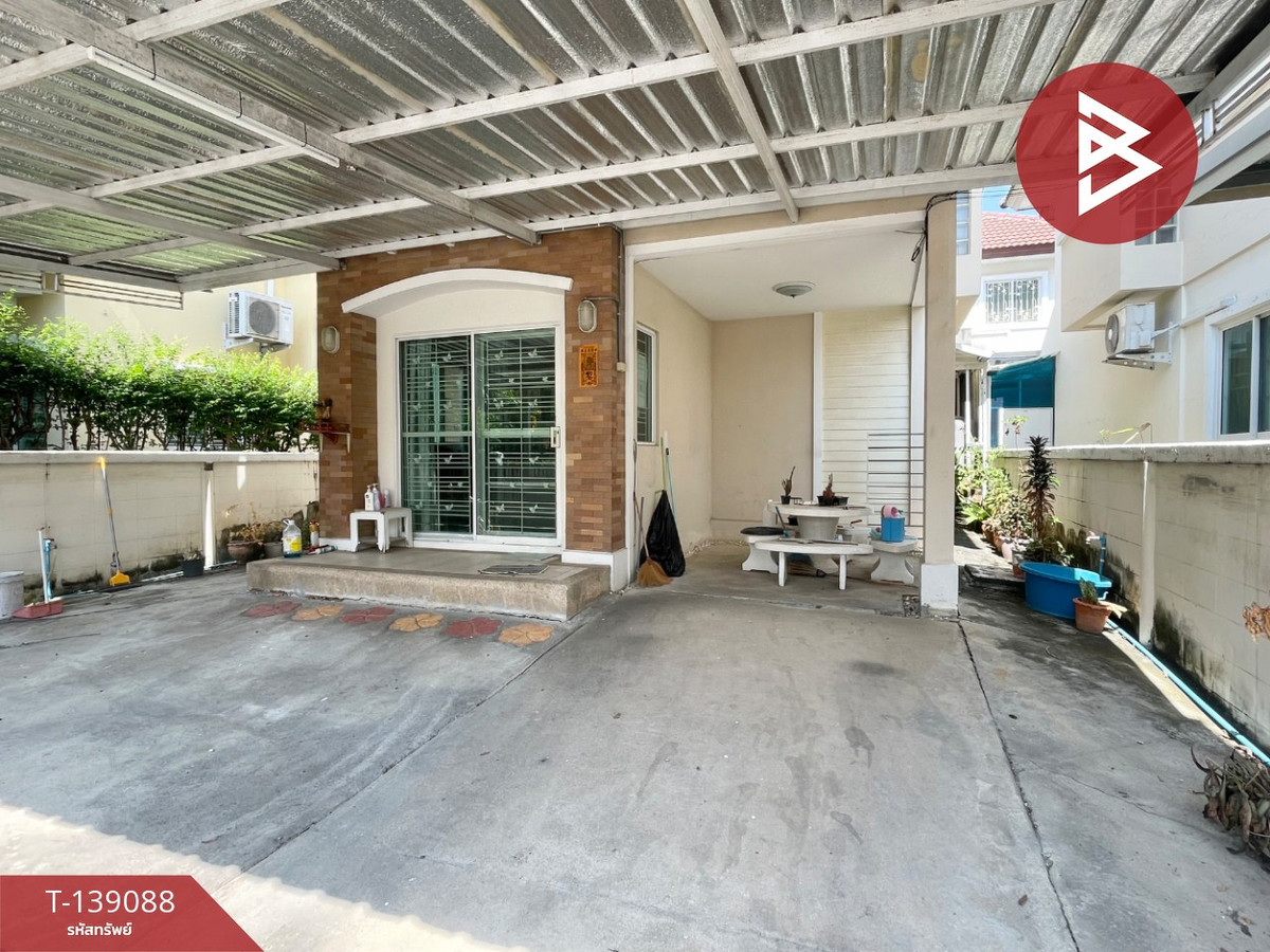 ขายบ้านแฝด หมู่บ้านชวนชื่น ประชาอุทิศ113 ทุ่งครุ กรุงเทพมหานคร