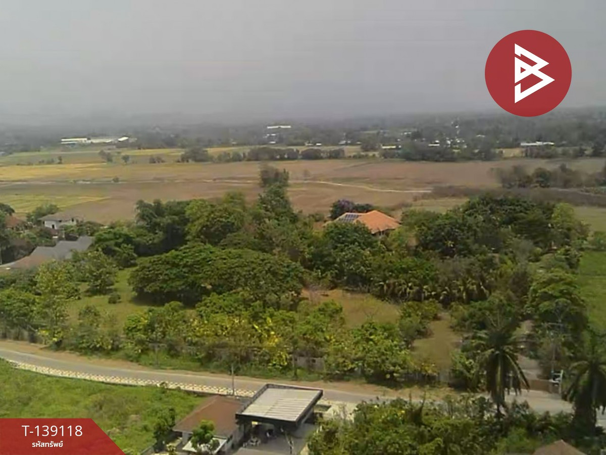 ขายบ้านเดี่ยว พร้อมที่ดิน เนื้อที่ 12 ไร่ 36 ตร.วา สันป่าตอง เชียงใหม่ ทำเลติดถนน