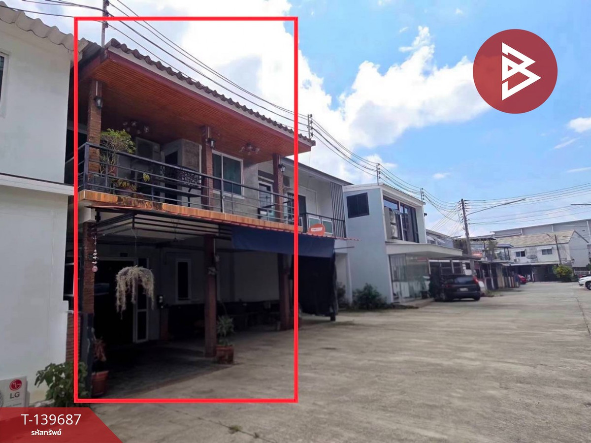 ขายทาวน์เฮ้าส์ 2 ชั้น เนื้อที่ 21 ตร.วา วัดใหม่ จันทบุรี