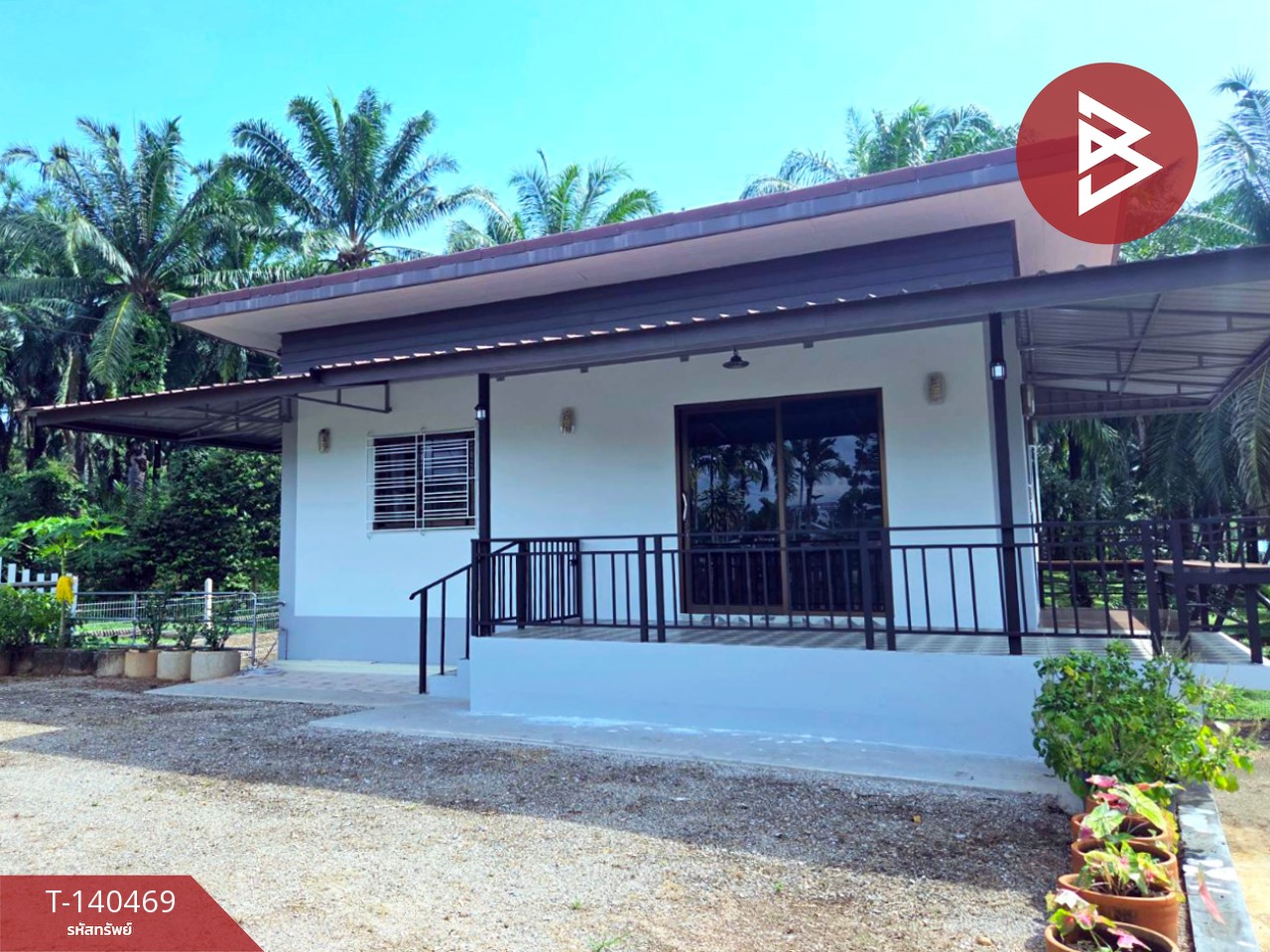 ขายบ้านเดี่ยว เนื้อที่ 1 งาน 8 ตร.วา นาชะอัง ชุมพร