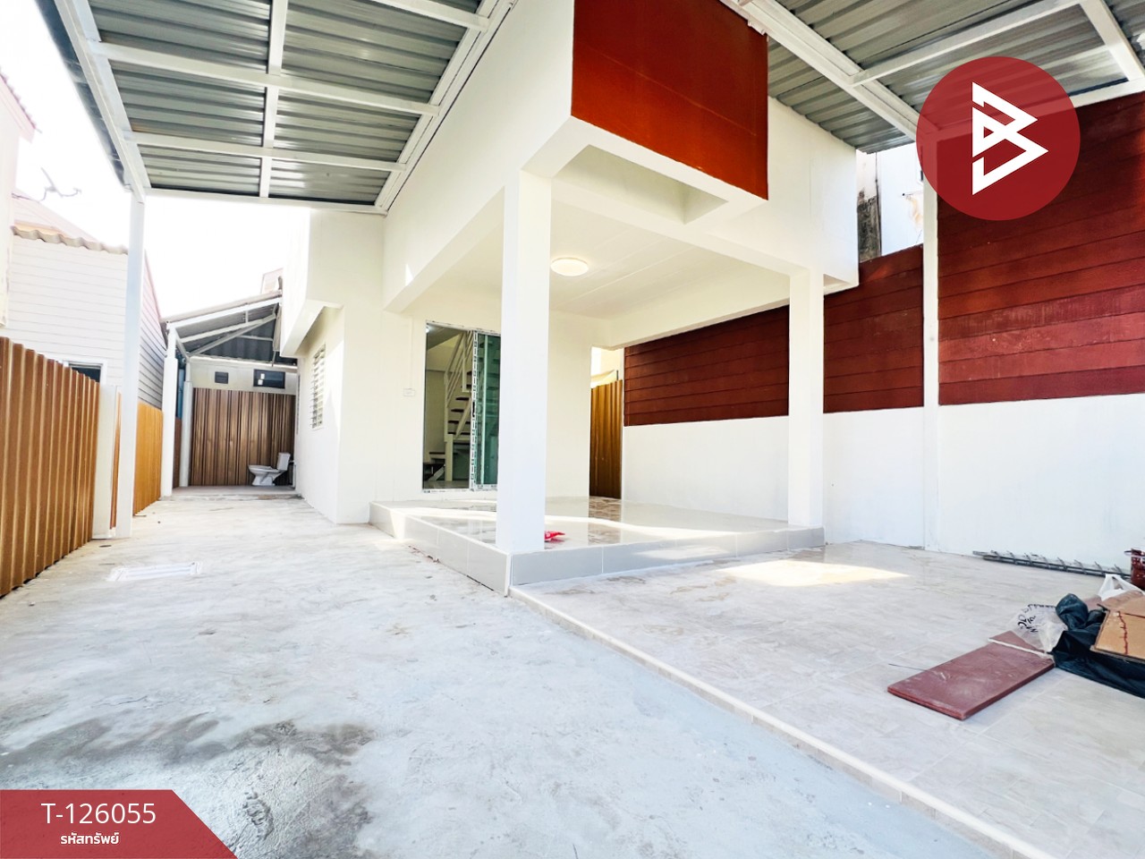 ขายบ้านเดี่ยว หมู่บ้านเอื้ออาทรลาดใหญ่ สมุทรสงคราม รีโนเวทใหม่ พร้อมเข้าอยู่
