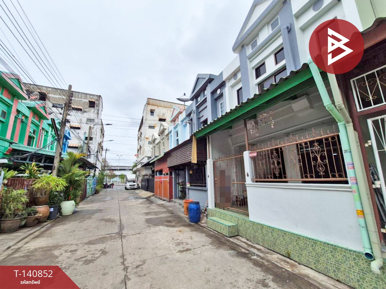 ขายทาวน์เฮ้าส์ หมู่บ้านกะรัต ท้ายบ้าน สมุทรปราการ