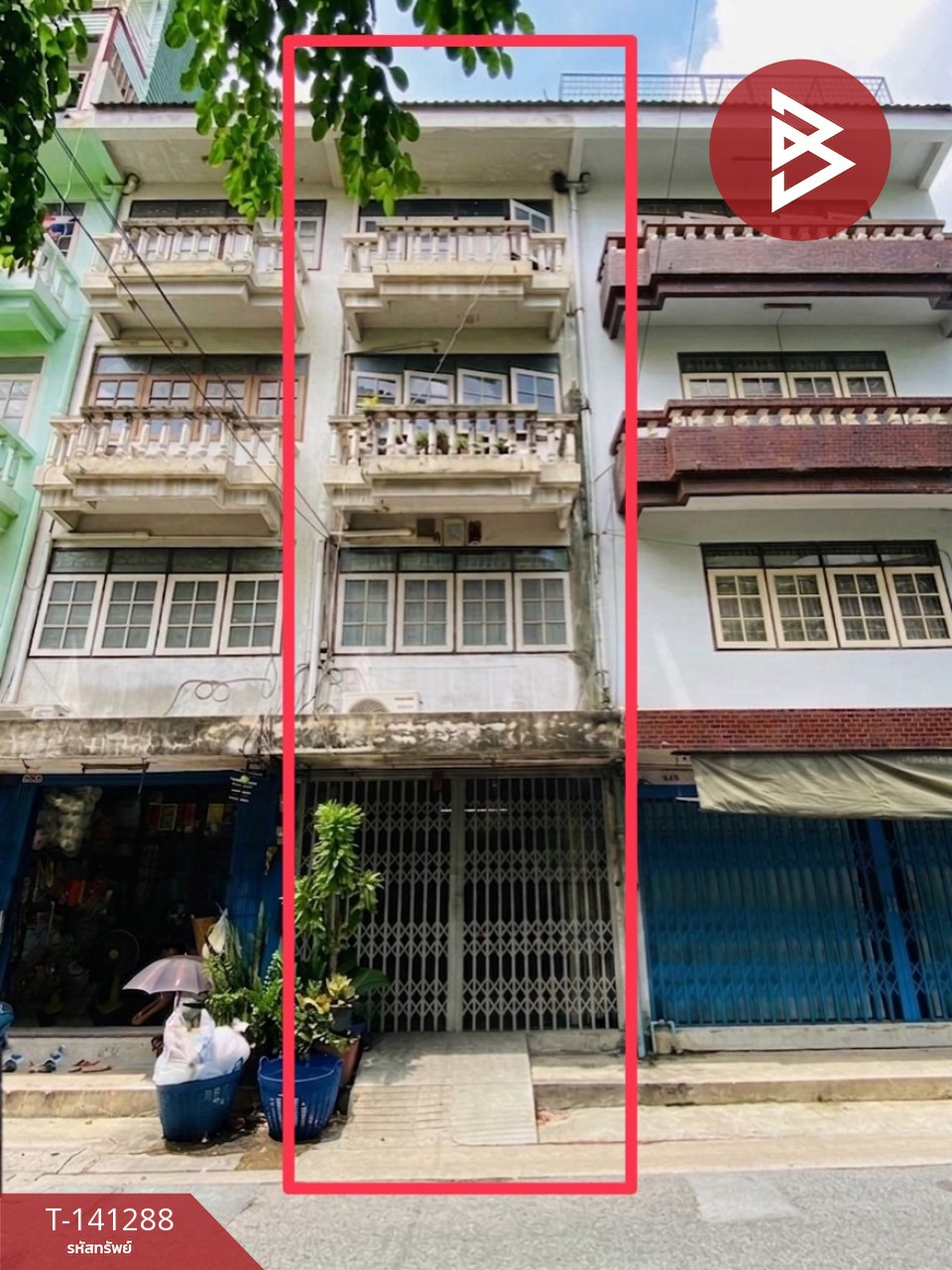 ขายอาคารพาณิชย์ ซ.เจริญนคร14 เนื้อที่ 11 ตร.วา คลองสาน กรุงเทพมหานคร