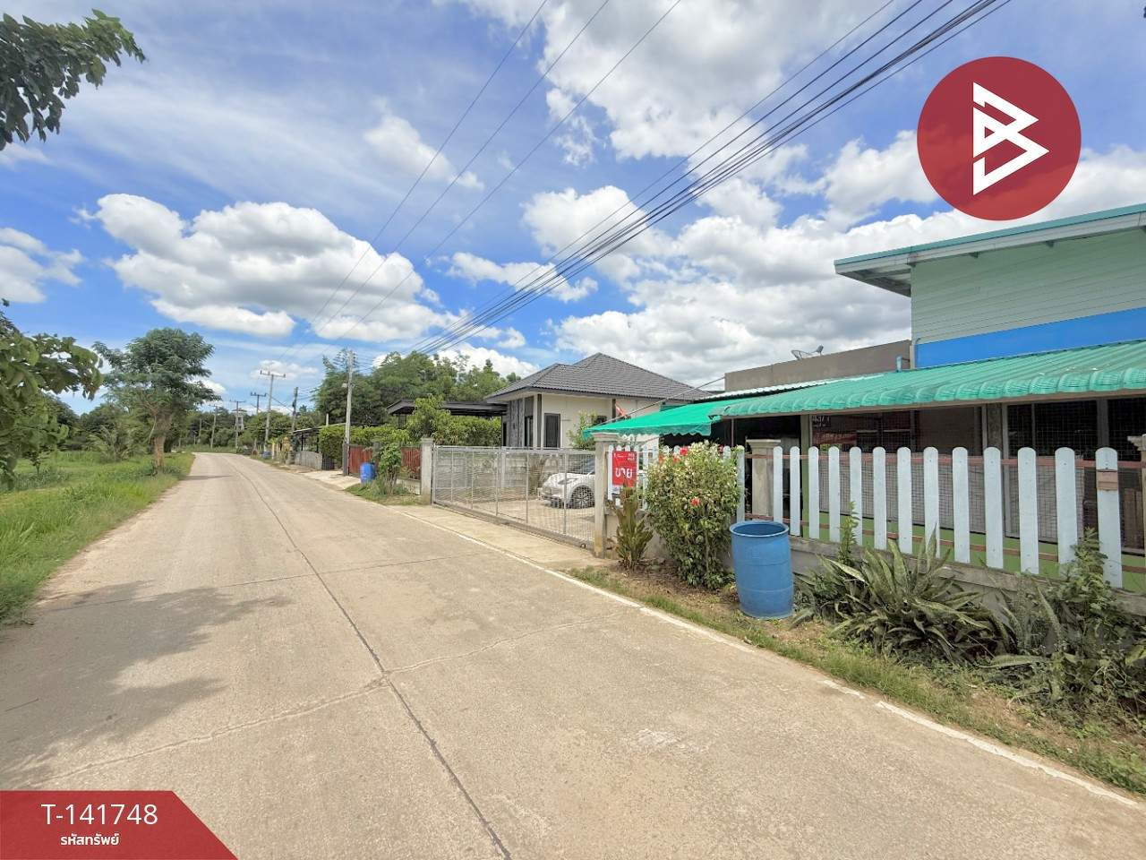 ขายบ้านเดี่ยวชั้นเดียว เนื้อที่ 3 งาน 24.5 ตร.วา โพธาราม ราชบุรี