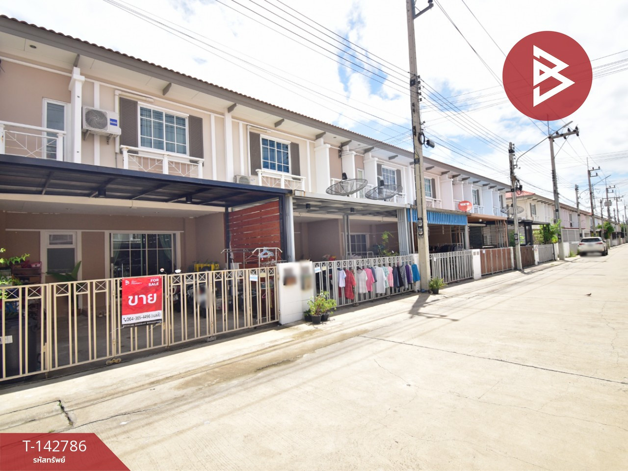 ขายทาวน์เฮ้าส์ หมู่บ้านไอลีฟ ทาวน์ เศรษฐกิจ-บางปลา (I Leaf Town Setthakit-Bangpla) สมุทรสาคร