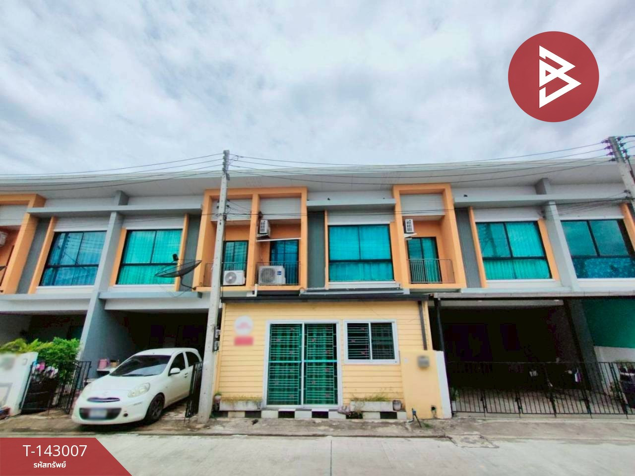 ขายทาวน์เฮ้าส์ 2 ชั้น หมู่บ้านมายกรีน บางพระ (My Green Bangphra) ฉะเชิงเทรา