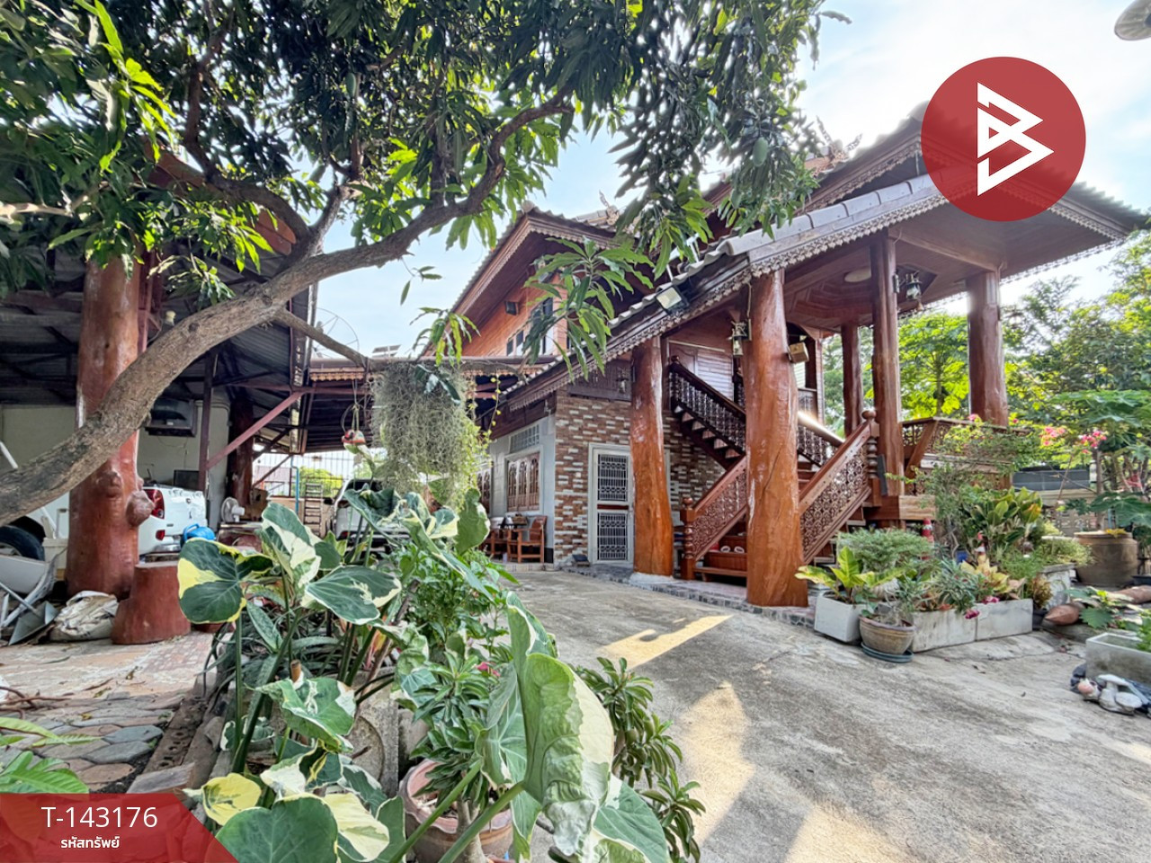 ขายบ้านเรือนไทย หมู่บ้านสิริฉัตร 4 ไทรน้อย นนทบุรี