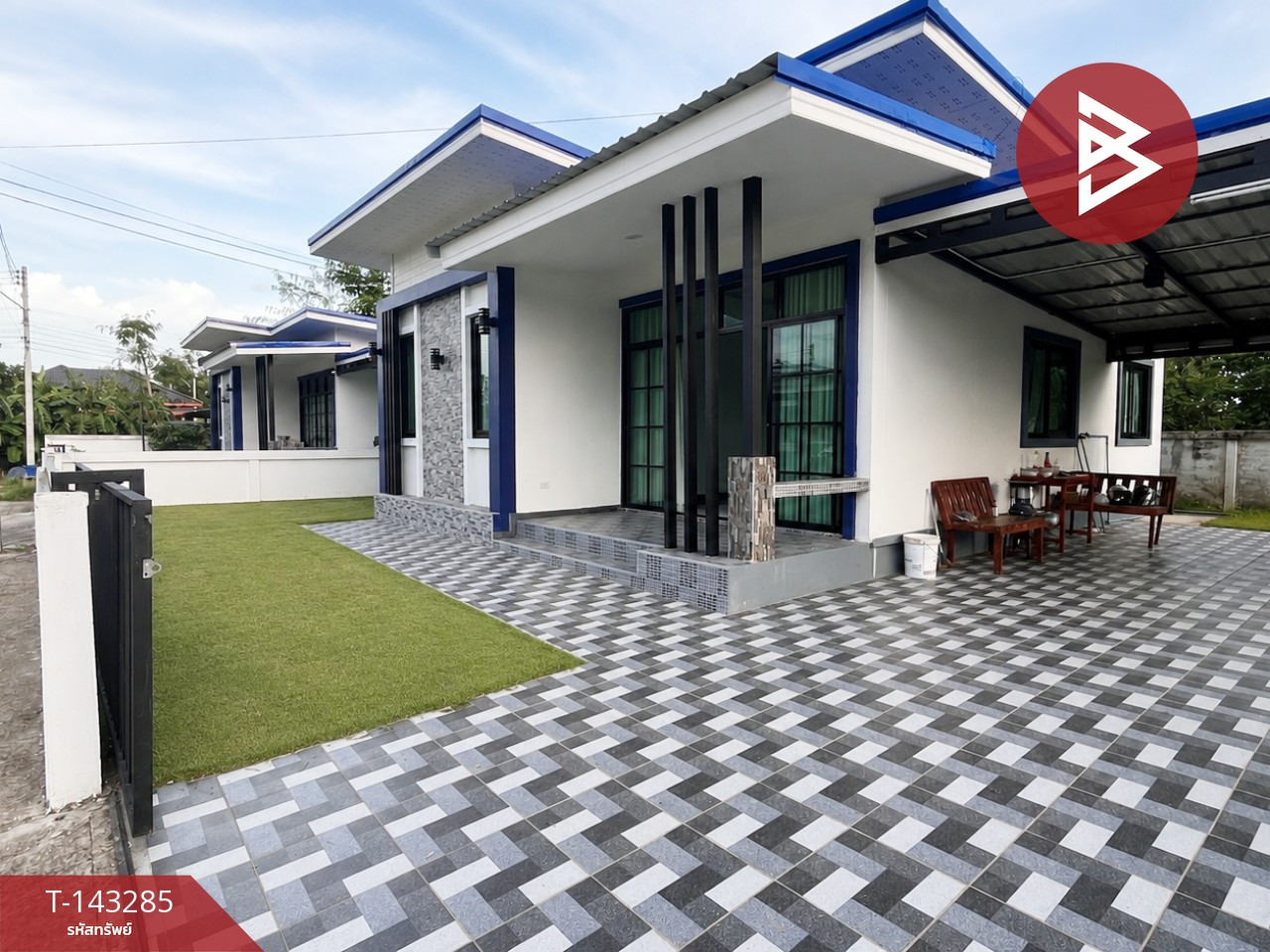 ขายบ้านเดี่ยว โครงการทรัพย์สินวิลล์5 กบินทร์บุรี ปราจีนบุรี