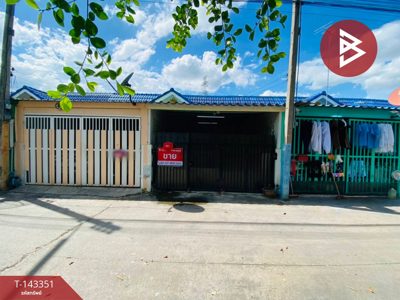 ขายทาวน์เฮ้าส์ หมู่บ้านรุ่งอรุณวิลล์ (Rung Arun Ville) ท่าทราย สมุทรสาคร