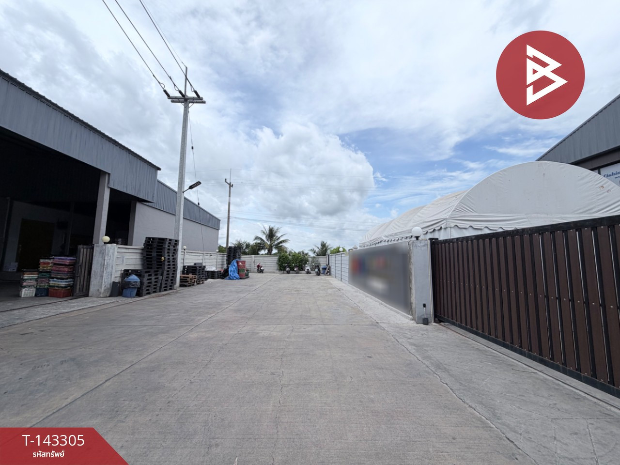 ขายโกดังพร้อมสำนักงาน เนื้อที่ 1 ไร่ 1 งาน 24.5 ตร.วา บางเลน นครปฐม