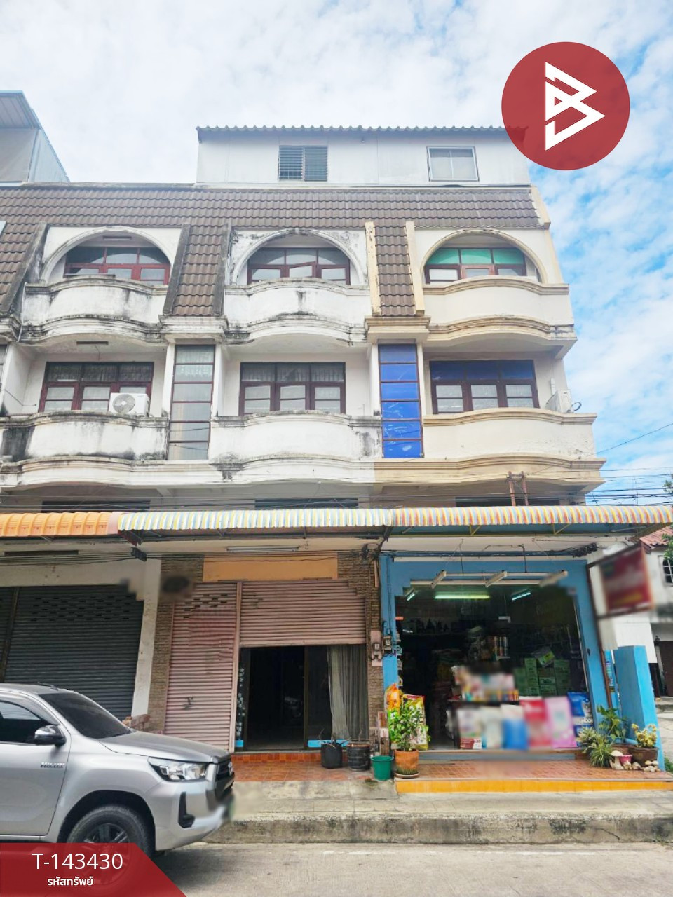 ขายอาคารพาณิชย์ 3 ชั้น เนื้อที่ 20 ตร.วา ศรีราชา ชลบุรี
