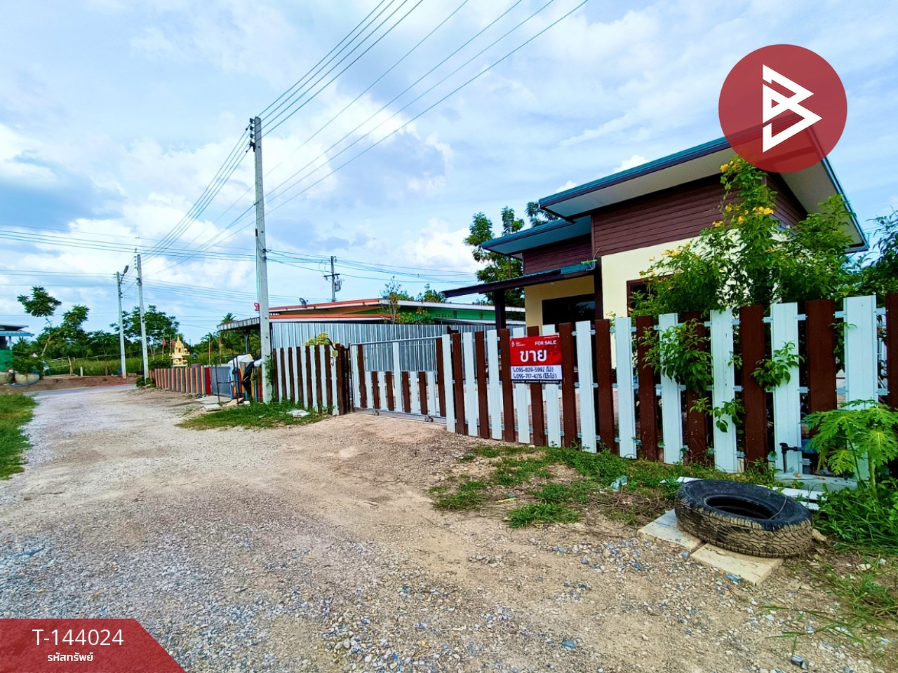 ขายบ้านเดี่ยวชั้นเดียว เนื้อที่ 49.1 ตร.วา นางตะเคียน สมุทรสงคราม
