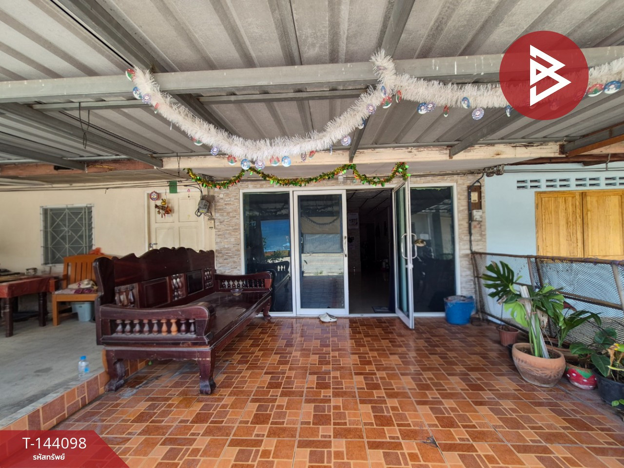ขายทาวน์เฮ้าส์ชั้นเดียว เนื้อที่ 17 ตร.วา ดำเนินสะดวก ราชบุรี