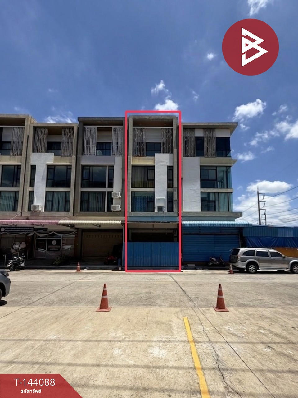 ขายอาคารพาณิชย์ 4 ชั้น เดอะโลเคชั่น ท่าจีน (The Location) สมุทรสาคร