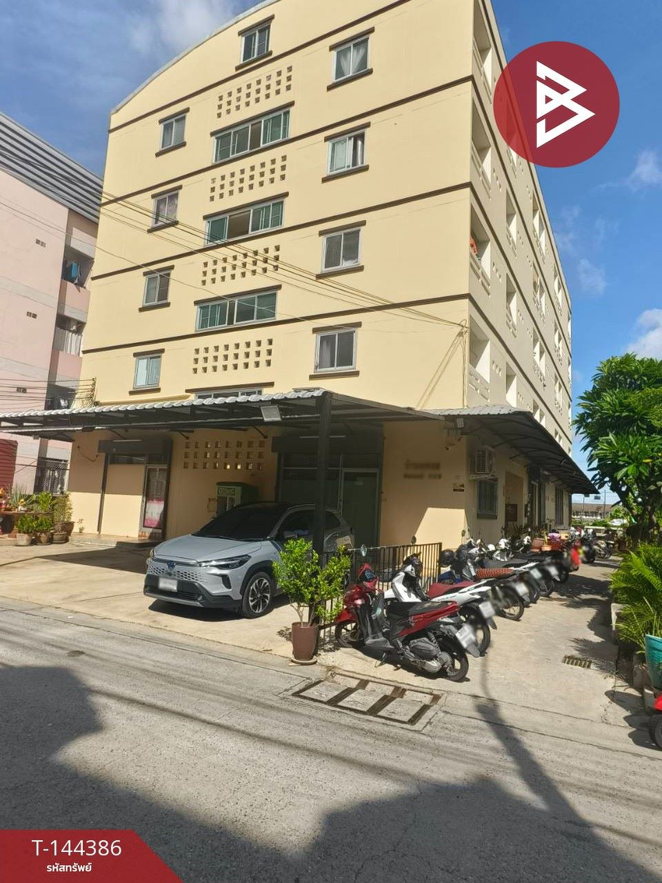 ขายอพาร์ทเม้นท์ 5 ชั้น เนื้อที่ 1 งาน 42 ตร.วา บางพลี สมุทรปราการ