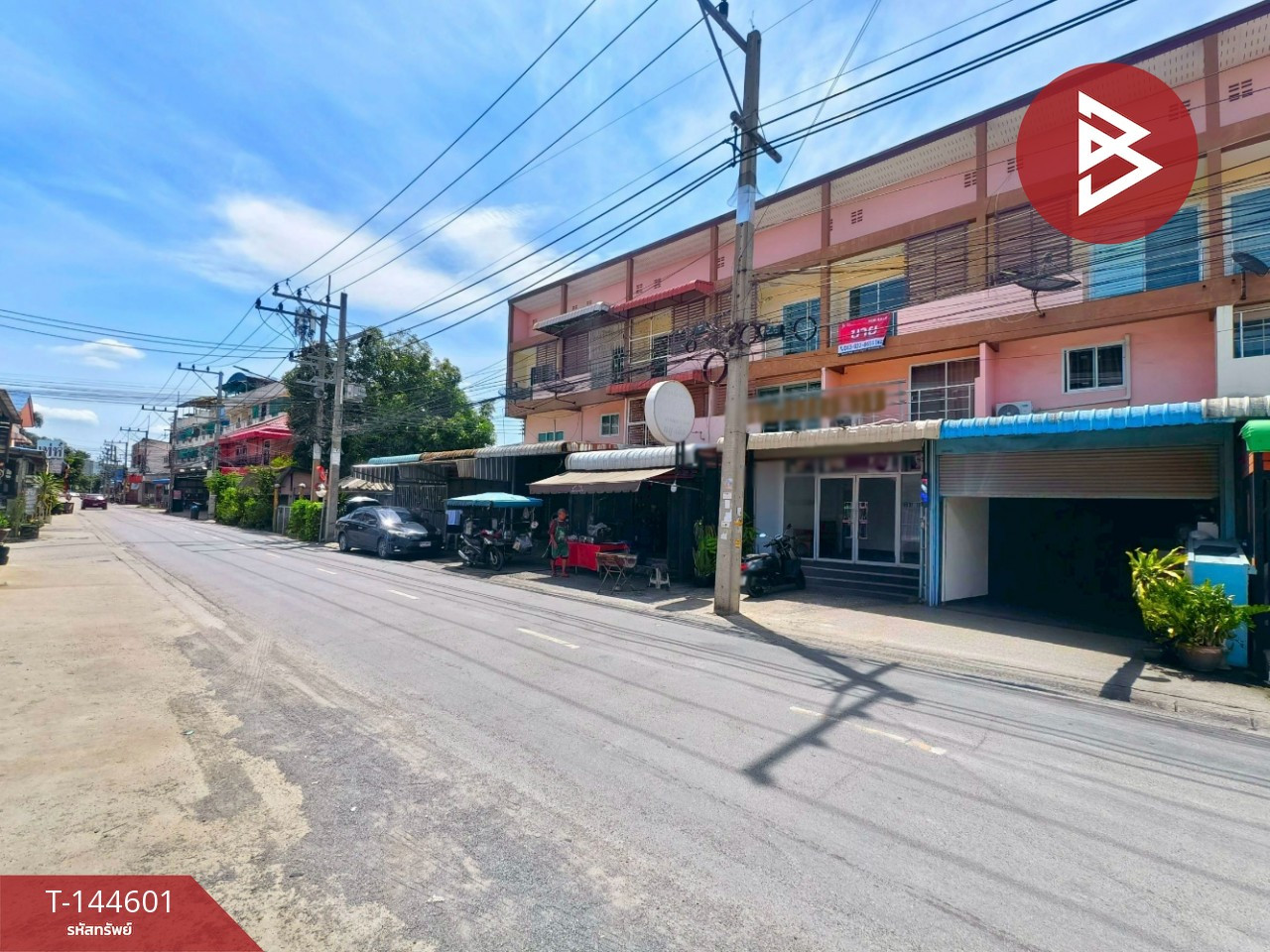 ขายอาคารพาณิชย์ 3 ชั้น เนื้อที่ 24.7 ตร.วา ถ.เศรษฐกิจ อ้อมน้อย สมุทรสาคร